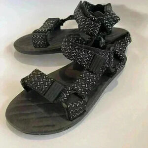 Rider men sling back  sandals size 7 (39/40) black combo color women’s 8.5